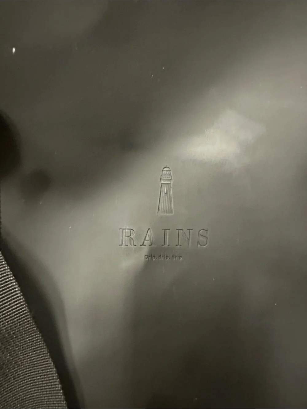 rains Black Duffel Bag